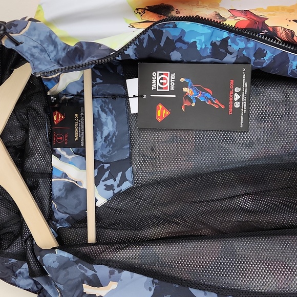 Tango Hotel Mens Superman Jacket - Picture 2 of 3